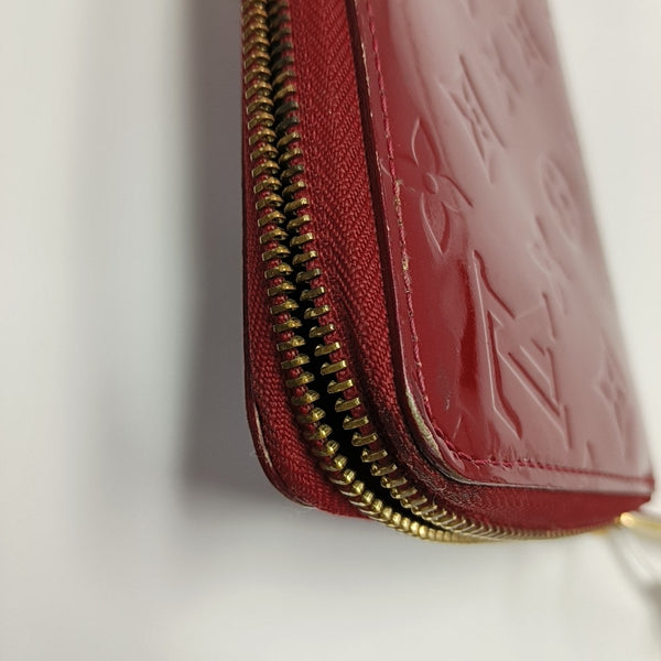 ZIPPY Patent Leather Red Wallet