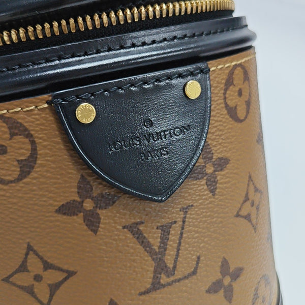 CANNES PM Monogram Coated Canvas Brown