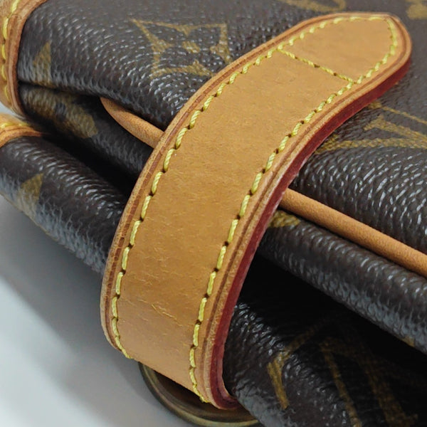 BATIGNOLLES GM Monogram Coated Canvas Brown