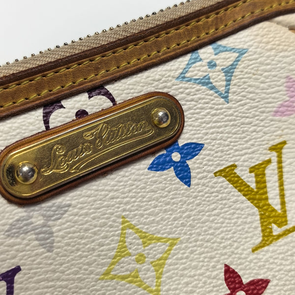 LV × TM VINTAGE MILLA Monogram Coated Canvas White