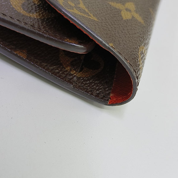 JOSÉPHINE Monogram Coated Canvas Brown Wallet