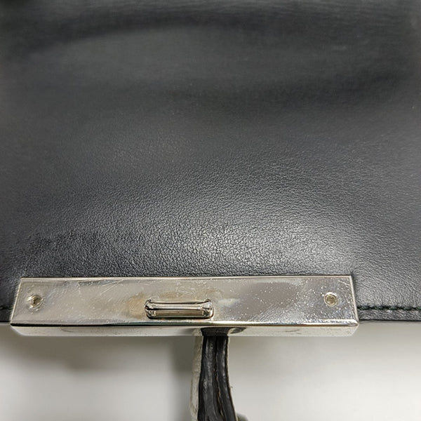 Gancino Calfskin Silver