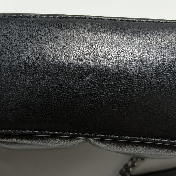 Quilted Calfskin Shoulder Bag Black