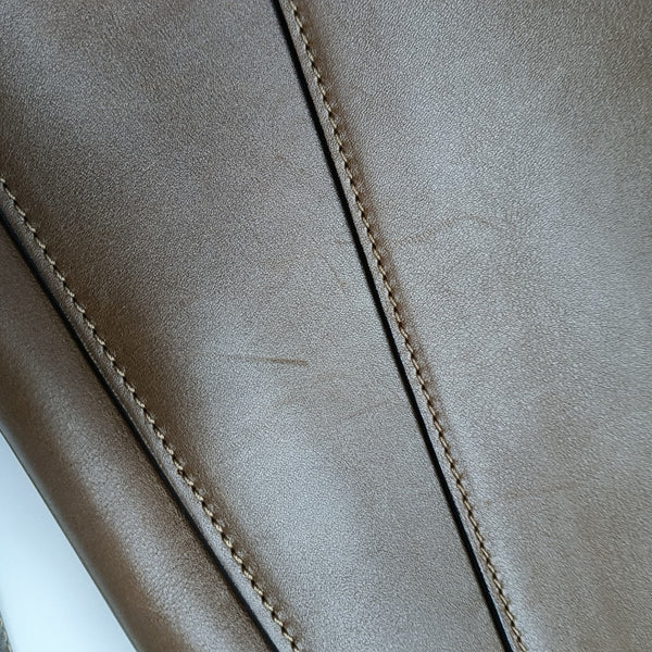 Leather Shoulder Bag Brown