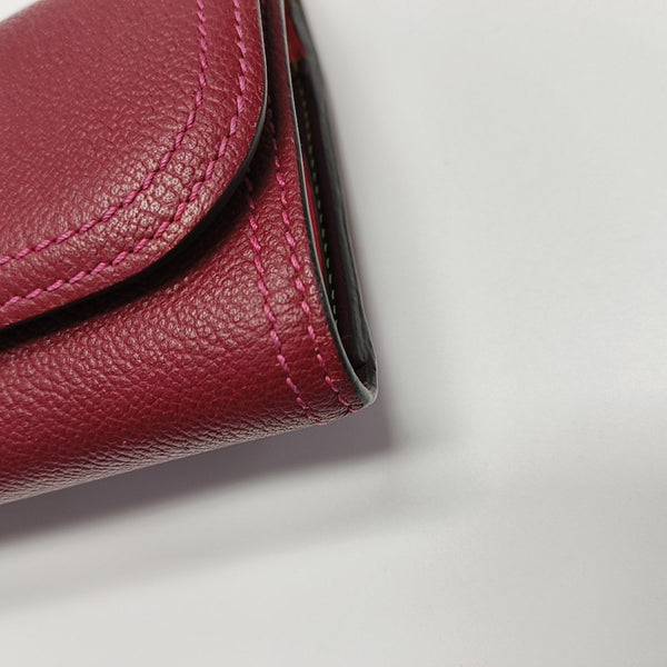 Calfskin Shoulder Bag Red