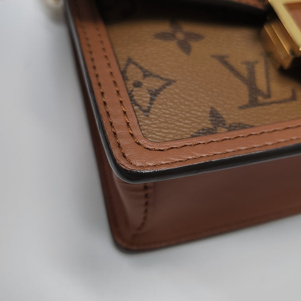 DAUPHINE WOC Monogram Coated Canvas Brown
