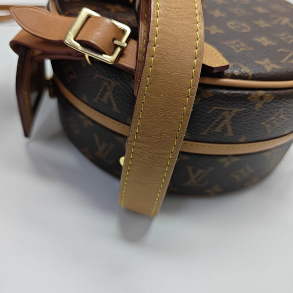 BOITE CHAPEAU PM Monogram Coated Canvas Brown