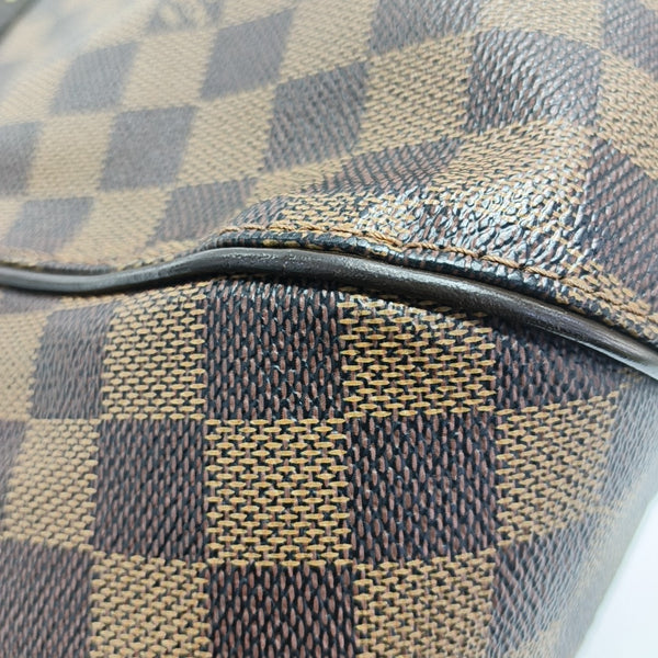 SISTINA GM Damier Ebene Coated Canvas Brown
