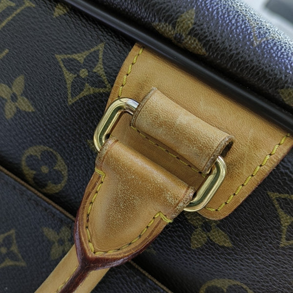 ICARE Monogram Coated Canvas Brown