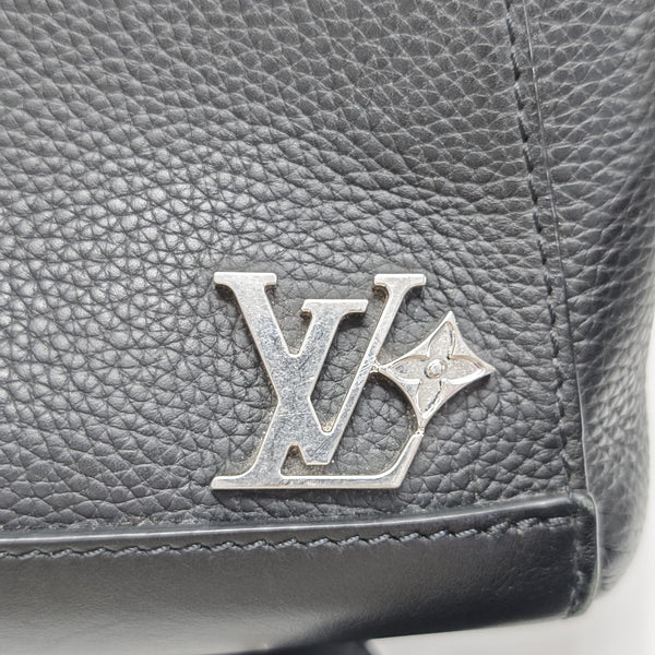 PULSE Monogram Coated Canvas Black