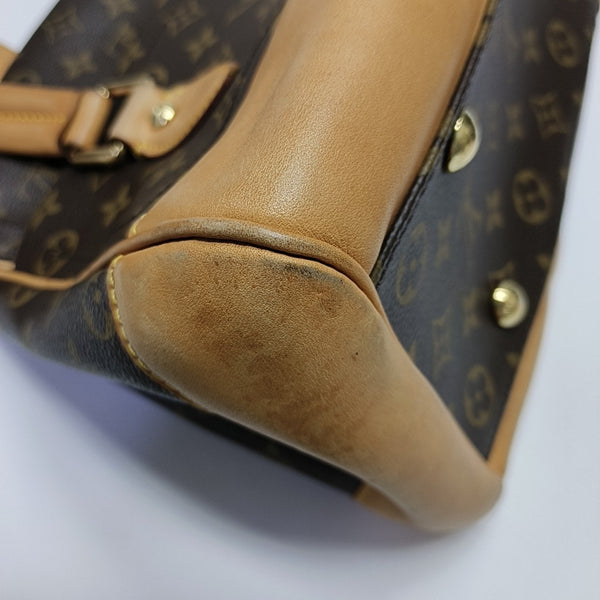 BEVERLY GM Monogram Coated Canvas Brown