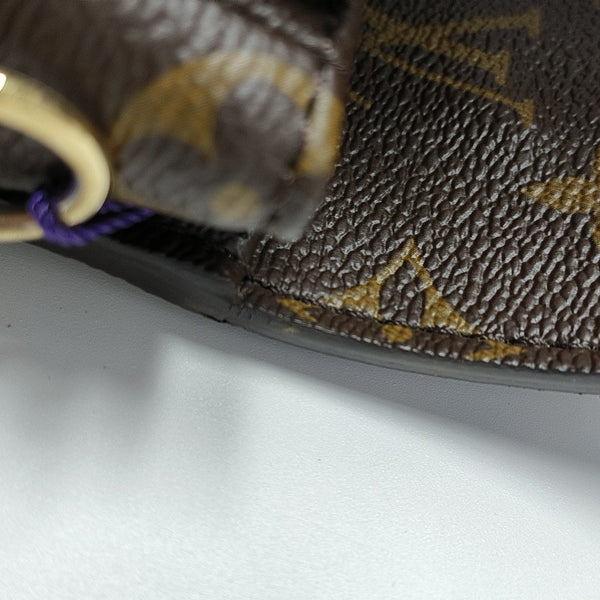 MÉTIS MM Monogram Coated Canvas Brown