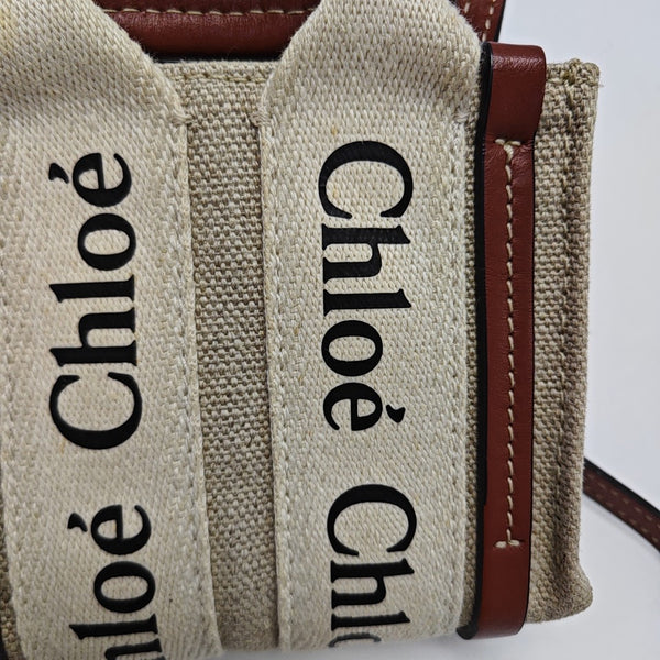 Woody Nano Canvas Beige
