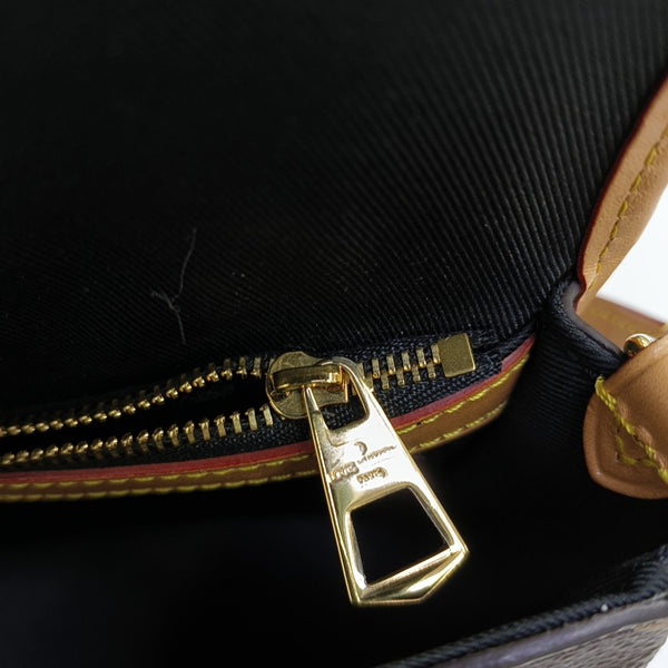 DIANE Monogram Coated Canvas Brown