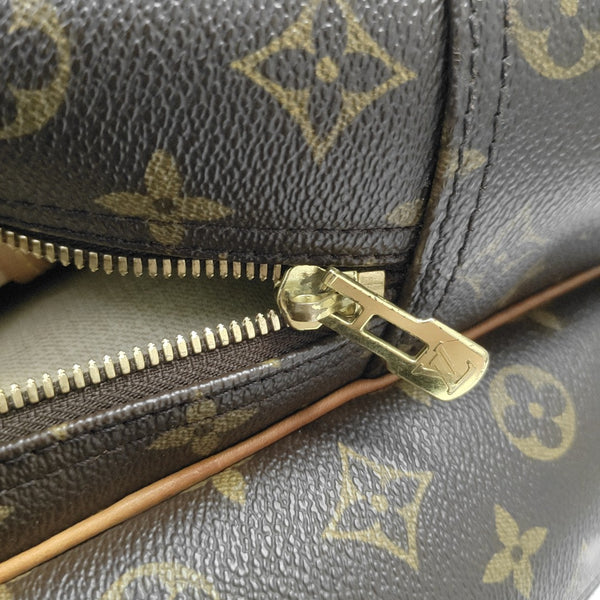 ALIZÉ Monogram Coated Canvas Brown