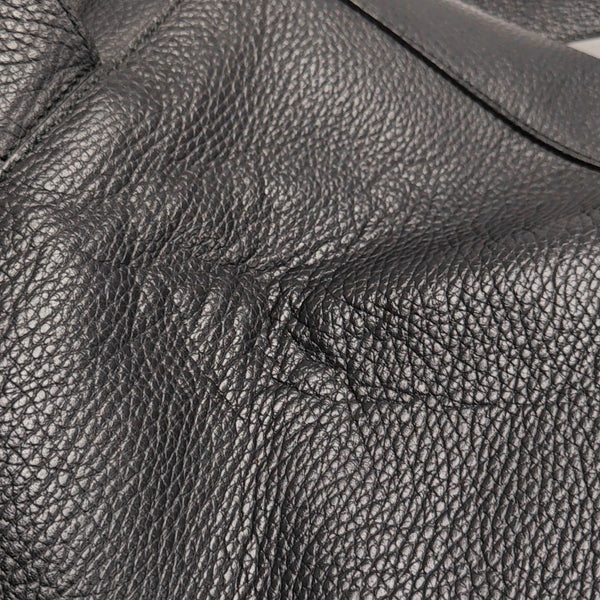 Calfskin Backpack Black