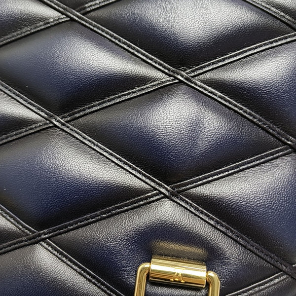ALMA BB Quilted Lambskin Blue