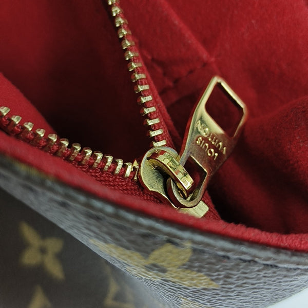 SAINT PLACIDE Monogram Coated Canvas Brown