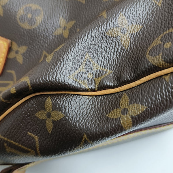 SPEEDY 25 Monogram Coated Canvas Brown
