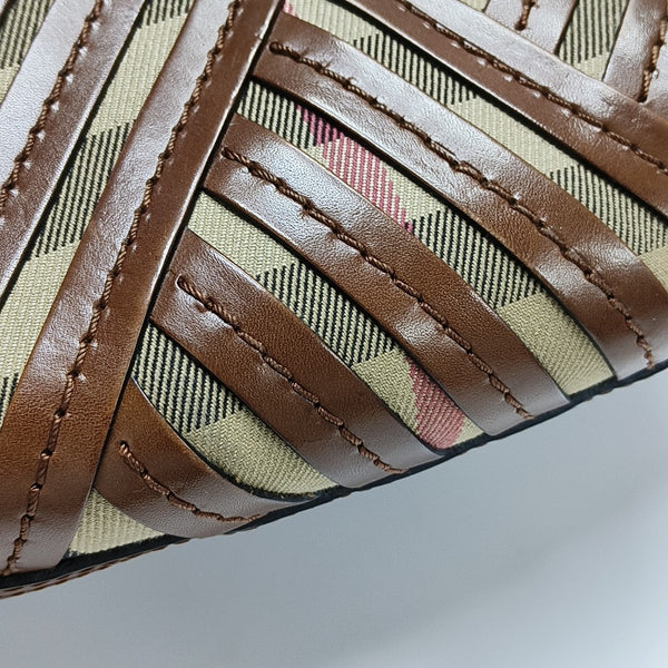 Canvas Shoulder Bag Brown