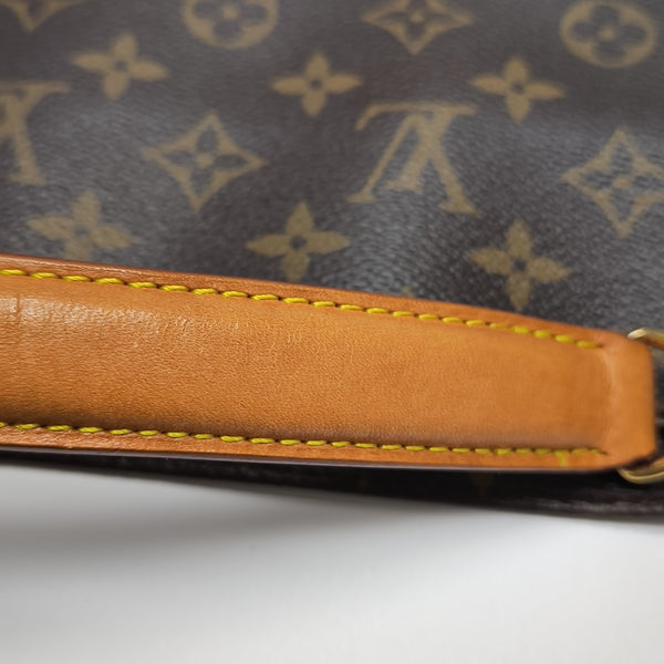 MÉTIS Monogram Coated Canvas Brown
