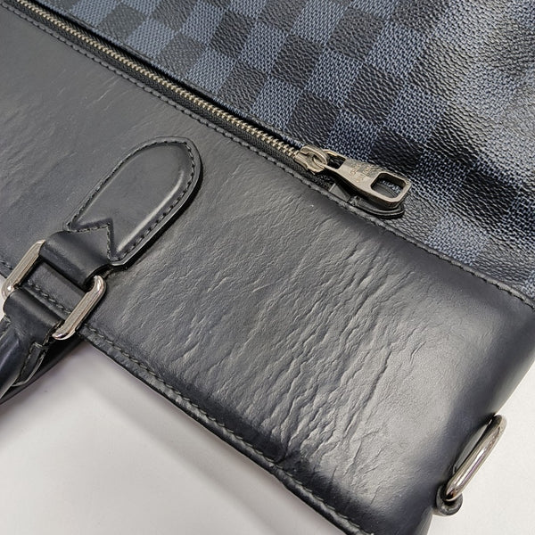 EXPLORER Damier Coated Canvas Blue