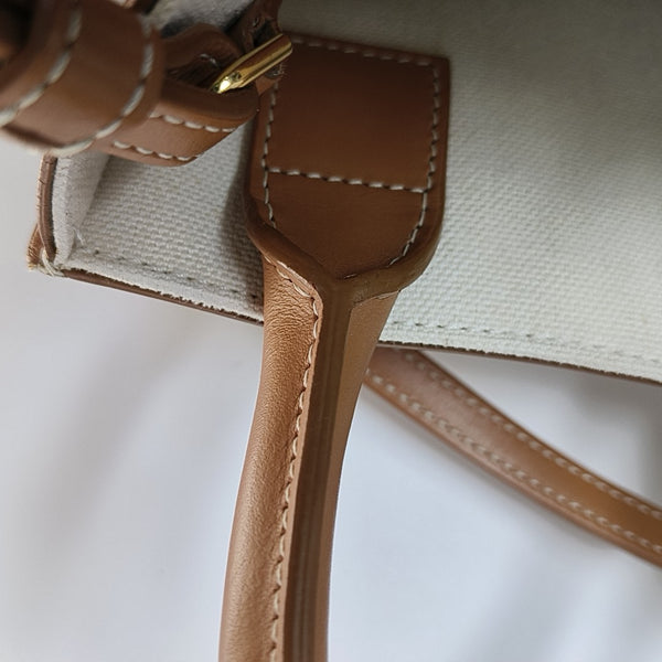 CABAS CELINE Mini Canvas White