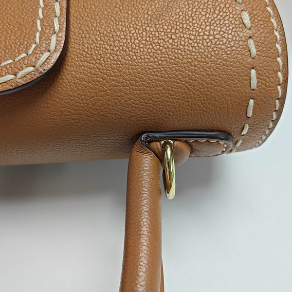 Brillant Mini Calfskin Brown