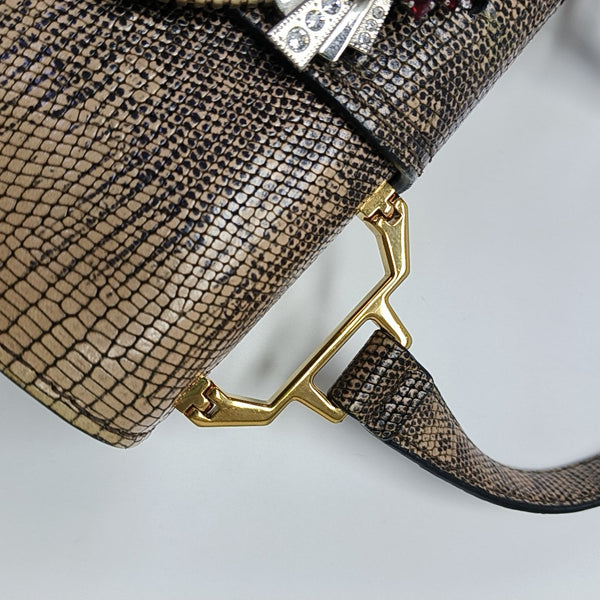 Miu Lady Calfskin Brown