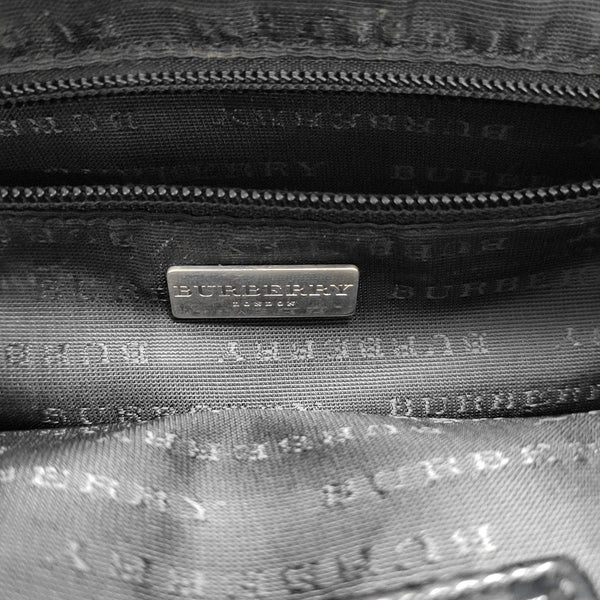 Coated Canvas Top Handle Bag Beige