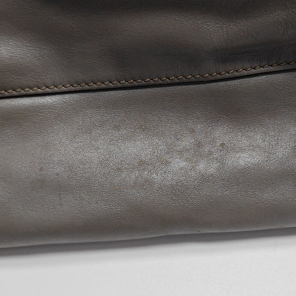 Calfskin Tote Bag Gray