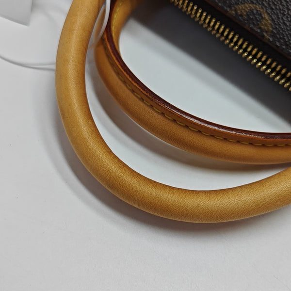 POPINCOURT Monogram Coated Canvas Brown