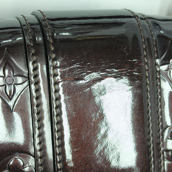VERMONT Monogram Patent Leather Red