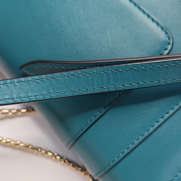 SERPENTI FOREVER Small Calfskin Blue