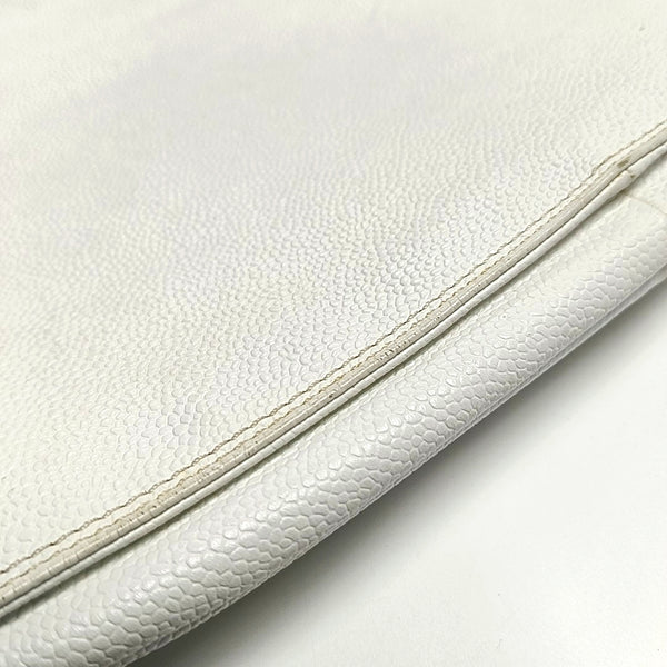 Quilted Leather White