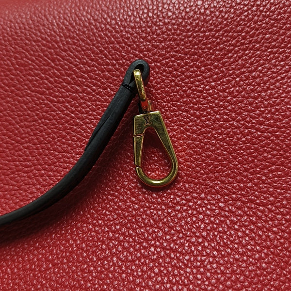 CITY STEAMER PM Calfskin Red