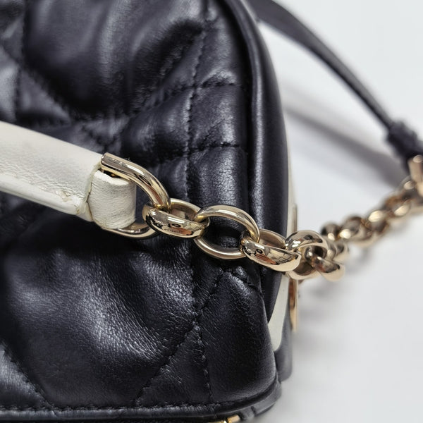 Dior Vibe Hobo Quilted Lambskin Black
