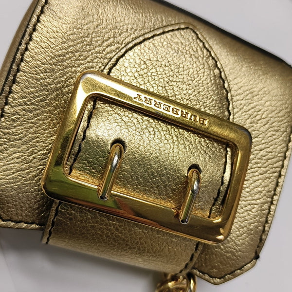 Buckle Leather Gold