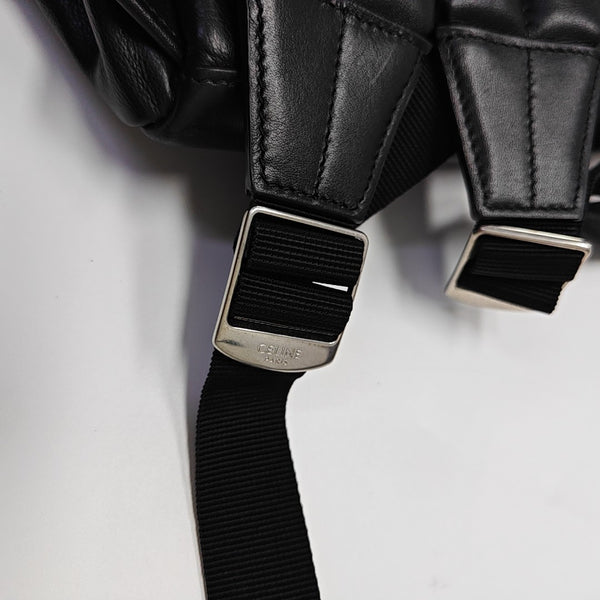 Calfskin Backpack Medium Black