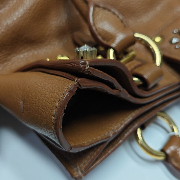 Calfskin Tote Bag Brown