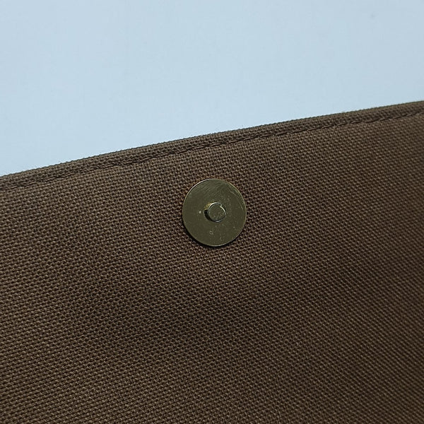 IVY Monogram Coated Canvas Brown