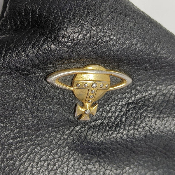 Calfskin Shoulder Bag Black