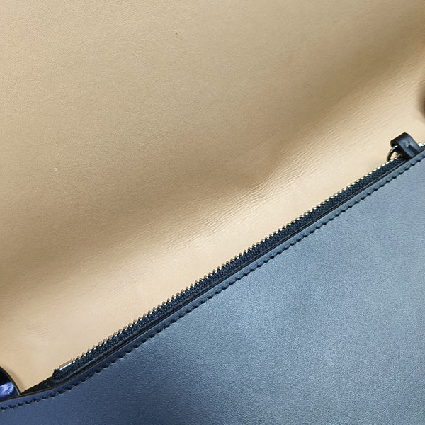 Patent Leather Shoulder Bag Black