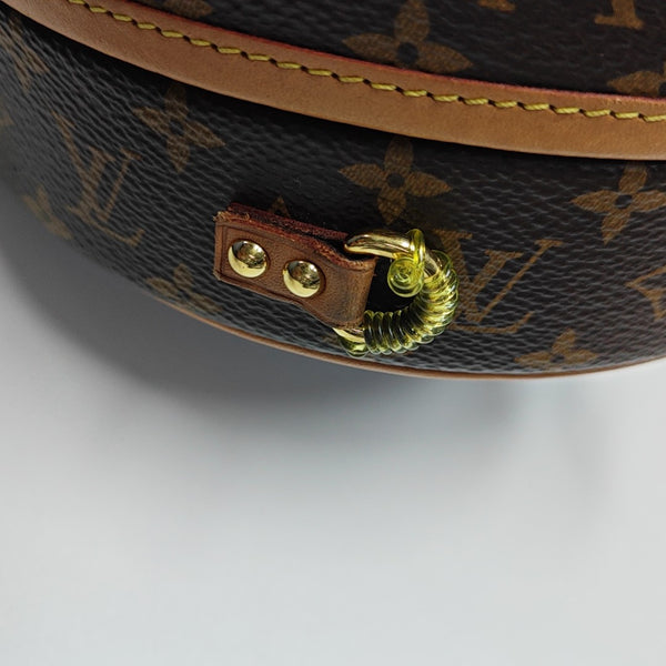 BOITE CHAPEAU PM Monogram Coated Canvas Brown