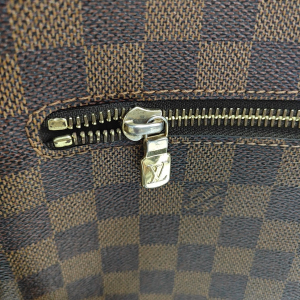 BROOKLYN Damier Ebene Coated Canvas Brown