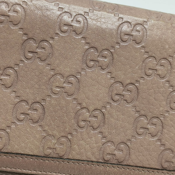 Monogram Calfskin Wallet Pink