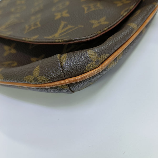 MUSETTE TANGO Monogram Coated Canvas Brown