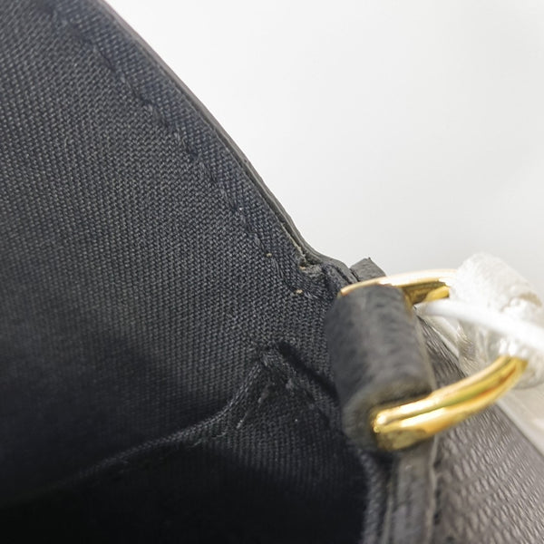 Calfskin Shoulder Bag Black