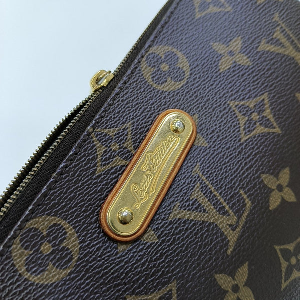 EVA Monogram Coated Canvas Brown