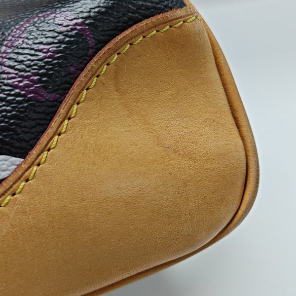 LV × TM CLAUDIA Monogram Coated Canvas Black